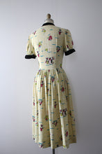 Load image into Gallery viewer, vintage 1940s novelty Penguin dress
