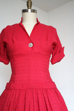 Load image into Gallery viewer, vintage 1950s pink party dress {m}