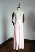 Load image into Gallery viewer, vintage 1940s pink pyjama pants {xs}