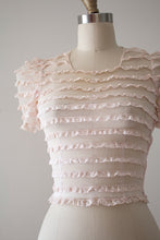 Load image into Gallery viewer, vintage 1930s pink top