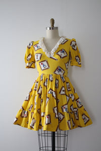 MARKED DOWN vintage 1970s Pinocchio dress