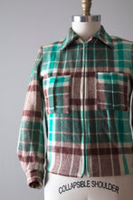 Load image into Gallery viewer, vintage 1940s plaid jacket
