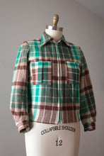 Load image into Gallery viewer, vintage 1940s plaid jacket