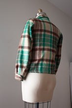 Load image into Gallery viewer, vintage 1940s plaid jacket