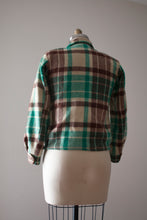 Load image into Gallery viewer, vintage 1940s plaid jacket