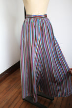 Load image into Gallery viewer, vintage 1950s striped pants {S}