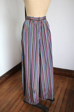 Load image into Gallery viewer, vintage 1950s striped pants {S}