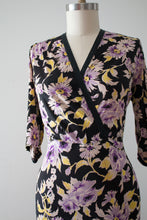 Load image into Gallery viewer, vintage 1940s rayon jersey dress