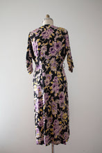 Load image into Gallery viewer, vintage 1940s rayon jersey dress