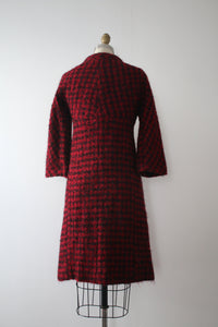 MARKED DOWN vintage 1960s Balmain design wool coat