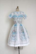 Load image into Gallery viewer, vintage 1960s Rococo romantic dress