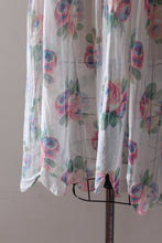 Load image into Gallery viewer, vintage 1920s rose print dress