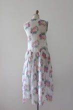 Load image into Gallery viewer, vintage 1920s rose print dress