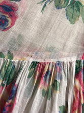 Load image into Gallery viewer, vintage 1920s rose print dress