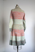 Load image into Gallery viewer, vintage 1970s Seahorse knit dress {xs-m}