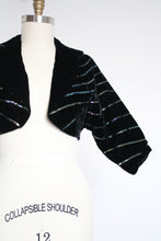 Load image into Gallery viewer, vintage 1950s sequin jacket