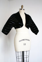 Load image into Gallery viewer, vintage 1950s sequin jacket