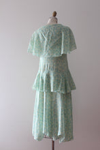 Load image into Gallery viewer, vintage 1920s 30s sheer floral dress