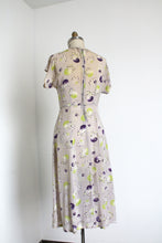 Load image into Gallery viewer, vintage 1940s sheer dress {M}