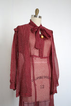 Load image into Gallery viewer, vintage 1930s silk dress set