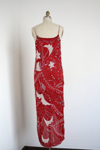 Load image into Gallery viewer, vintage 1980s shooting star flapper dress
