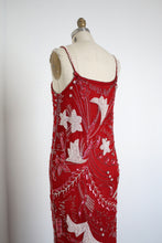 Load image into Gallery viewer, vintage 1980s shooting star flapper dress
