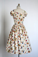 Load image into Gallery viewer, vintage 1950s Surf N' Sand silk Hawaiian dress