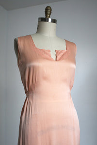 vintage 1920s silk nightgown {L}