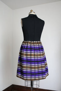 MARKED DOWN vintage 1960s poly dress {m}