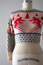 Load image into Gallery viewer, vintage 1940s ski sweater