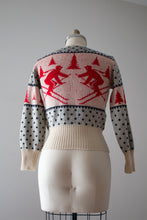 Load image into Gallery viewer, vintage 1940s ski sweater