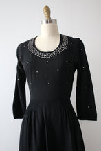 Load image into Gallery viewer, MARKED DOWN vintage 1940s star studded dress
