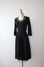 Load image into Gallery viewer, MARKED DOWN vintage 1940s star studded dress