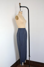 Load image into Gallery viewer, vintage 1960s denim stirrup pants