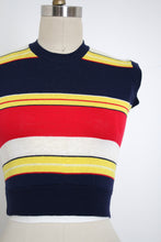 Load image into Gallery viewer, NOS vintage 1950s striped knit top