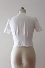 Load image into Gallery viewer, vintage 1930s white blouse