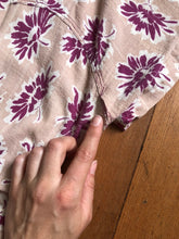 Load image into Gallery viewer, vintage 1930s 40s floral romper
