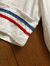 Load image into Gallery viewer, vintage 1930s nautical linen dress