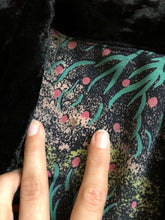 Load image into Gallery viewer, vintage 1940s novelty tree print rayon dress