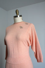 Load image into Gallery viewer, vintage 1940s Kimberly knit set {xs-m}