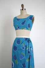 Load image into Gallery viewer, vintage 1960s fruit two piece set