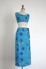 Load image into Gallery viewer, vintage 1960s fruit two piece set
