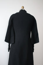 Load image into Gallery viewer, vintage 1930s black wool coat