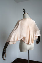 Load image into Gallery viewer, vintage 1930s silk bed jacket