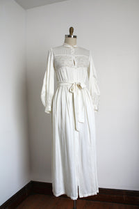 vintage 1930s 40s dressing gown {M}