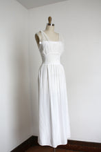 Load image into Gallery viewer, vintage 1930s 40s white nightgown lingerie {xs-s}