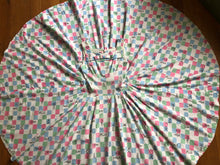 Load image into Gallery viewer, vintage 1950s CHESS game dress with full circle skirt
