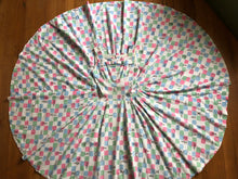 Load image into Gallery viewer, vintage 1950s CHESS game dress with full circle skirt