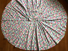 Load image into Gallery viewer, vintage 1950s CHESS game dress with full circle skirt