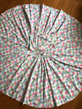 Load image into Gallery viewer, vintage 1950s CHESS game dress with full circle skirt